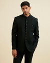 Dark Green Classic Jodhpuri Suit